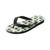 Cucumber cartoon illustratie kinder teenslippers (Schuin)