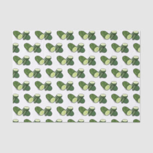 Cucumber cartoon illustratie tissuepapier