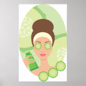 Cucumber Facial Poster (Voorkant)
