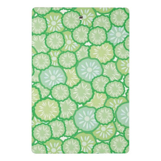 Cucumber grappig patroon mini klembord (Achterkant)