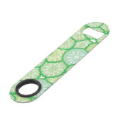 Cucumber grappig patroon speed flessenopener (Voorkant Gekanteld)