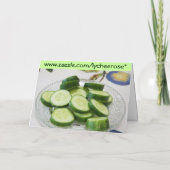 Cucumber greecard kaart (Achterkant)