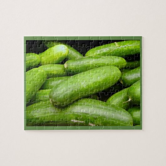 Cucumber Jigzaag Puzzle Legpuzzel (Horizontaal)