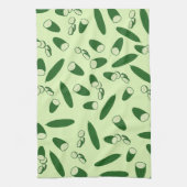 Cucumberpatroon Theedoek (Verticaal)