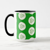 Cucumberplakken patroon mok (Links)