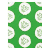 Cucumberplakken patroon tafelkleed (Voorkant)