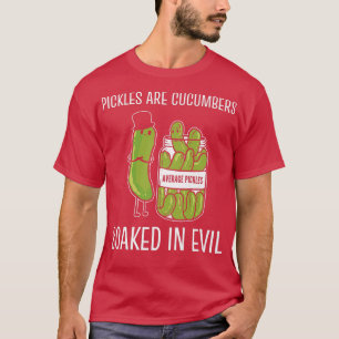 Cucumbers besmeurd kwaadaardig Pickle Lover Premiu T-shirt