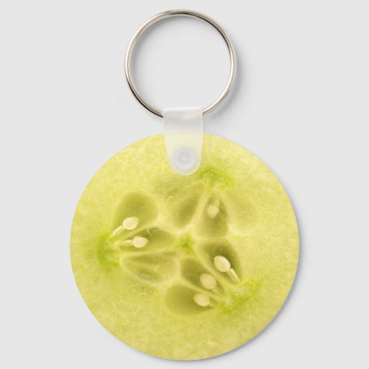 Cucumbersegment Sleutelhanger (Voorkant)