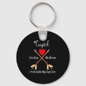 Cud Can Keep His Arrows Anti Valentines Day Sin  Sleutelhanger (Voorkant)