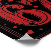 Cud Says 67 Funny 6 7 Valentine Couple Matching Si Poster (Hoek)