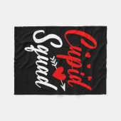 Cud Squad Cute Valentine's Couples New Husband Wif Fleece Deken (Voorkant (Horizontaal))