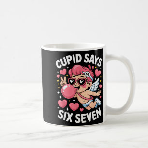 Cud zegt 67 Six Seven Meme Bubble Gum Valentijnsda Koffiemok