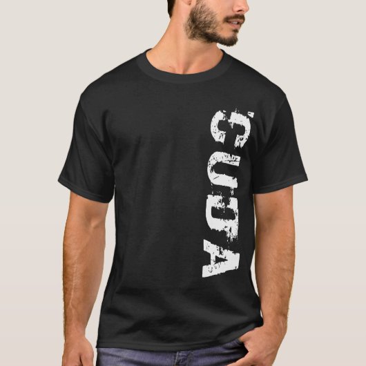 Cuda Vert Logo T-shirt (Voorkant)