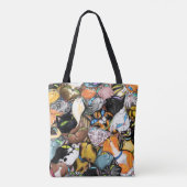Cuddin Chats Sac fourre-tout amusant (Dos)