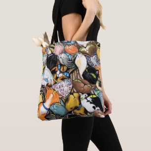 Cuddin Chats Sac fourre-tout amusant
