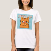 CUDDLE GINGER CHAT FUNNY CUTE T-SHIRTS (Devant)