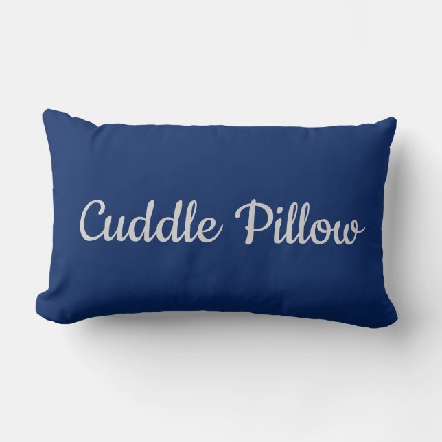"Cuddle Pillow" Lumbar Pillow Kussen (Voorkant)