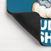 Cuddle Shirt Cute Baby Elephant Snuggle  Muismat (Hoek)