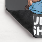 Cuddle Shirt Cute Beavers Snuggling  Muismat (Hoek)