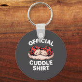 Cuddle Shirt Cute Ladybug Couple Cozy Sleutelhanger (Voorkant)