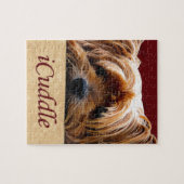 Cuddle Yorkshire Terrier Legpuzzel (Horizontaal)