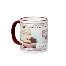CuddleCreek® ClassyCupcakes Cafe Mok