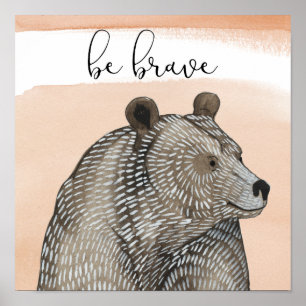 Cuddlies Beer   Brave Poster