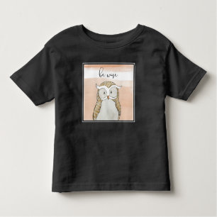 Cuddlies Owl   Be Wise Kinder Shirts