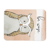 Cuddlies Owl | Be Wise Magneet (Horizontaal)