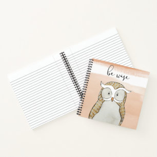 Cuddlies Owl   Be Wise Notitieboek