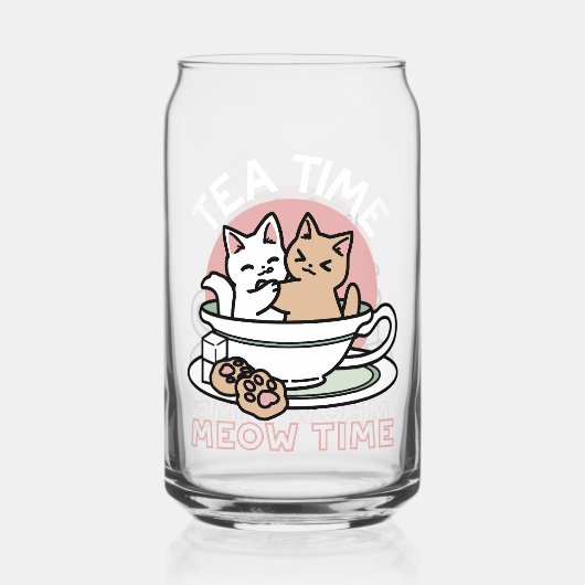 Cuddling Kitties in a Cup - Adorable Tea Time (Recto)
