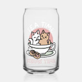 Cuddling Kitties in a Cup - Adorable Tea Time (Verso)
