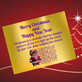 Cuddly Santa Cat Christmas Briefkaart