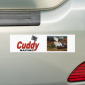 Cuddy Racing Bumpersticker (Op auto)