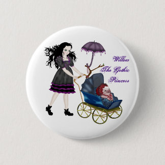 Cudendst Bacon White Button Pin