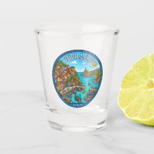 Cudillero Spanje Shot Glas