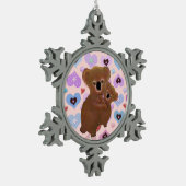 Cudly Koala Beren Snowflake Ornament (Links)