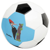 Cue drôle Pileated woodpecker dessin d'illustratio (3/4)