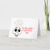 Cue les confettis dans la carte Anniversaire de en (Devant)