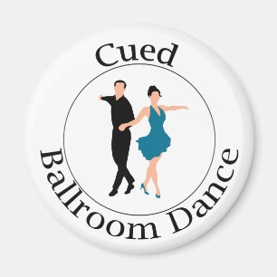 Cued Ballroom Dance Magnet Magneet