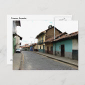 Cuenca, Ecuador Briefkaart (Voorkant / Achterkant)