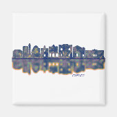 Cuenca Skyline Magneet (Voorkant)