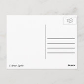 Cuenca Spain Postcard Briefkaart (Achterkant)