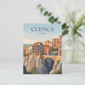 Cuenca Spanje Briefkaart (Staand voorkant)