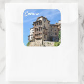 Cuenca, Spanje Vierkante Sticker (Tas)