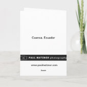 Cuenca Street Kaart (Achterkant)