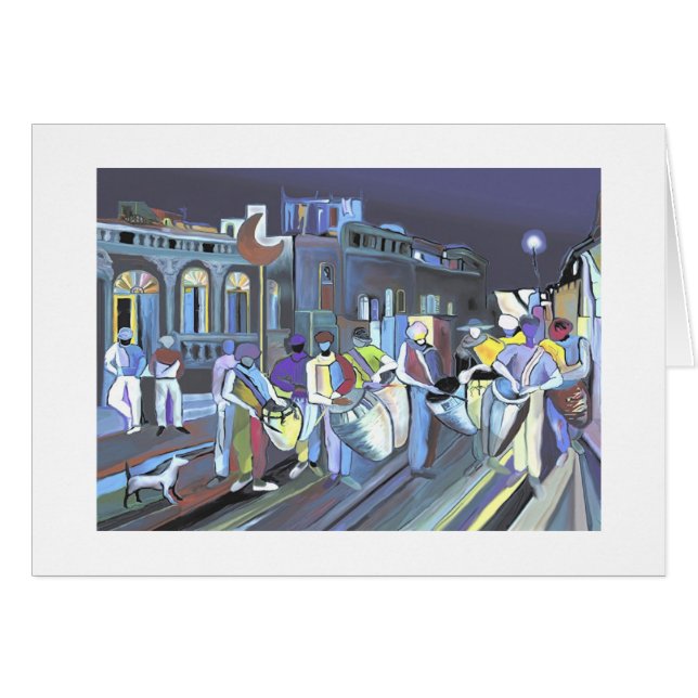 ** Cuerda de tambores ** (Devant horizontal)