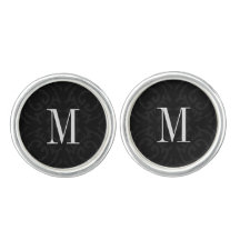 Cufflinks - Black Crest Initiaal