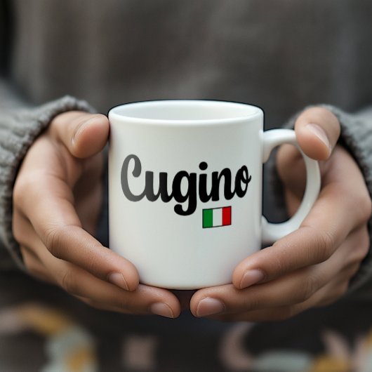 Cugino (Cousin Him) Italian Flag Mug