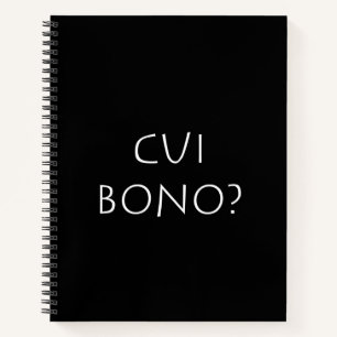 Cui bono notitieboek